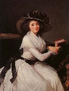 eisabeth Vige-Lebrun Portrait of Marie-Charlotte Bontemps oil painting on canvas